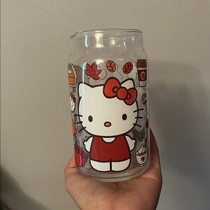Hello Kitty Fall glass